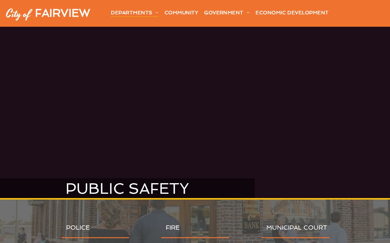 Major County Fairview police contact and booking record source